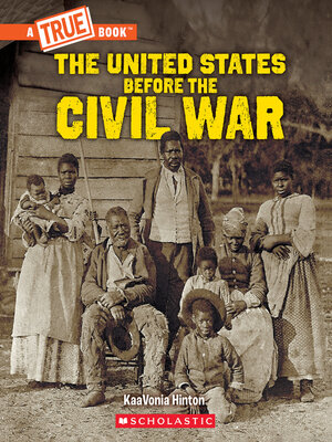 cover image of The United States Before the Civil War